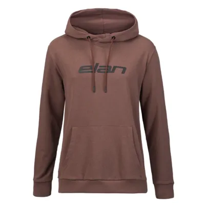 Športni pulover unisex ELAN LOGO BROWN